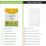 Ubtan Bamboo Sheet Mask with Turmeric & Saffron for Skin Brightening - 25 g - Image 4