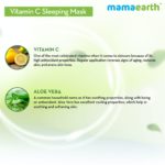 Vitamin C Sleeping Mask with Aloe Vera for Skin Illumination - 100 g - Image 4